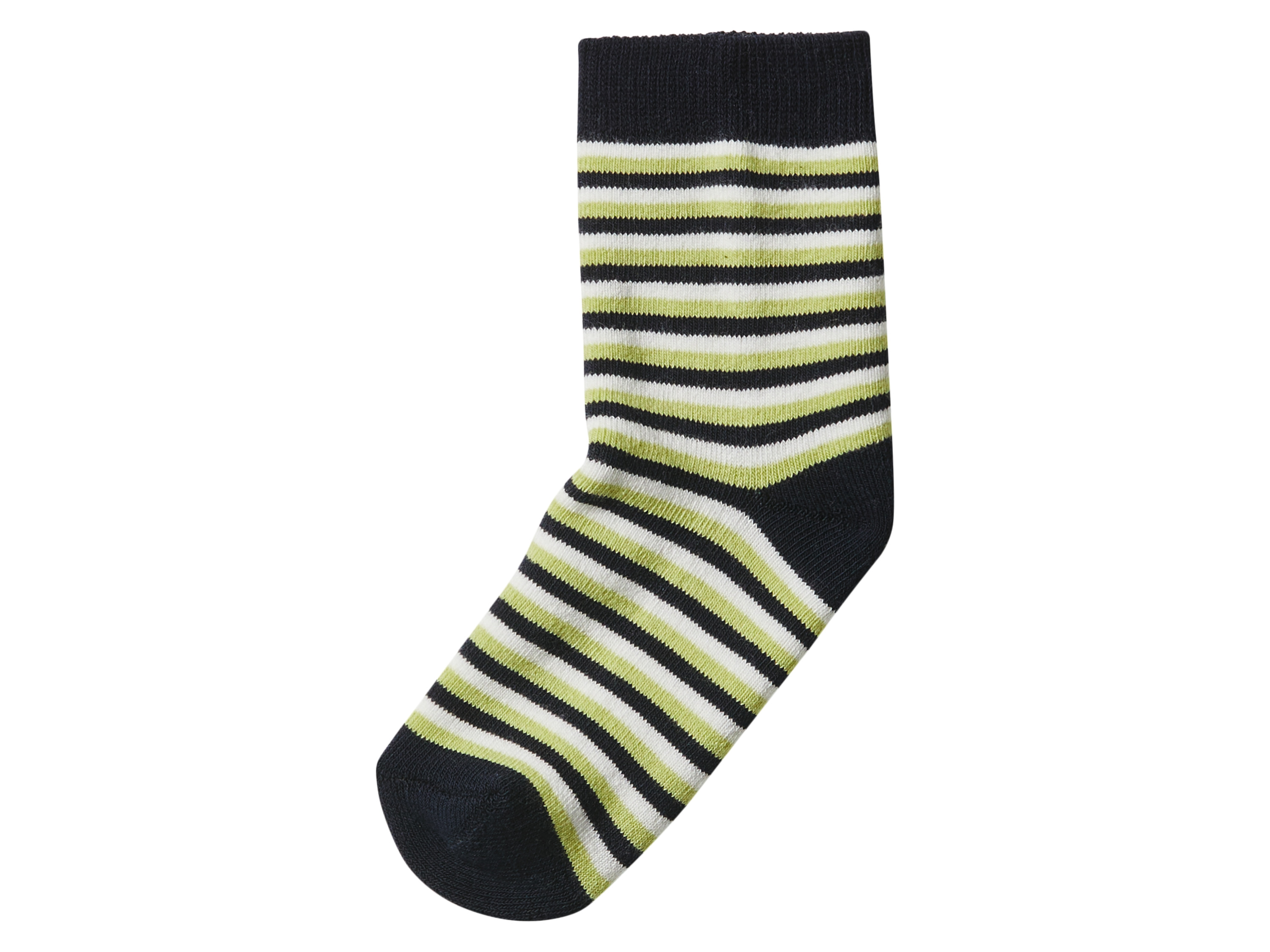 Thumbnail - lupilu® Kinder Thermosocken, 5 Paar (navy/weiß, 23/26)