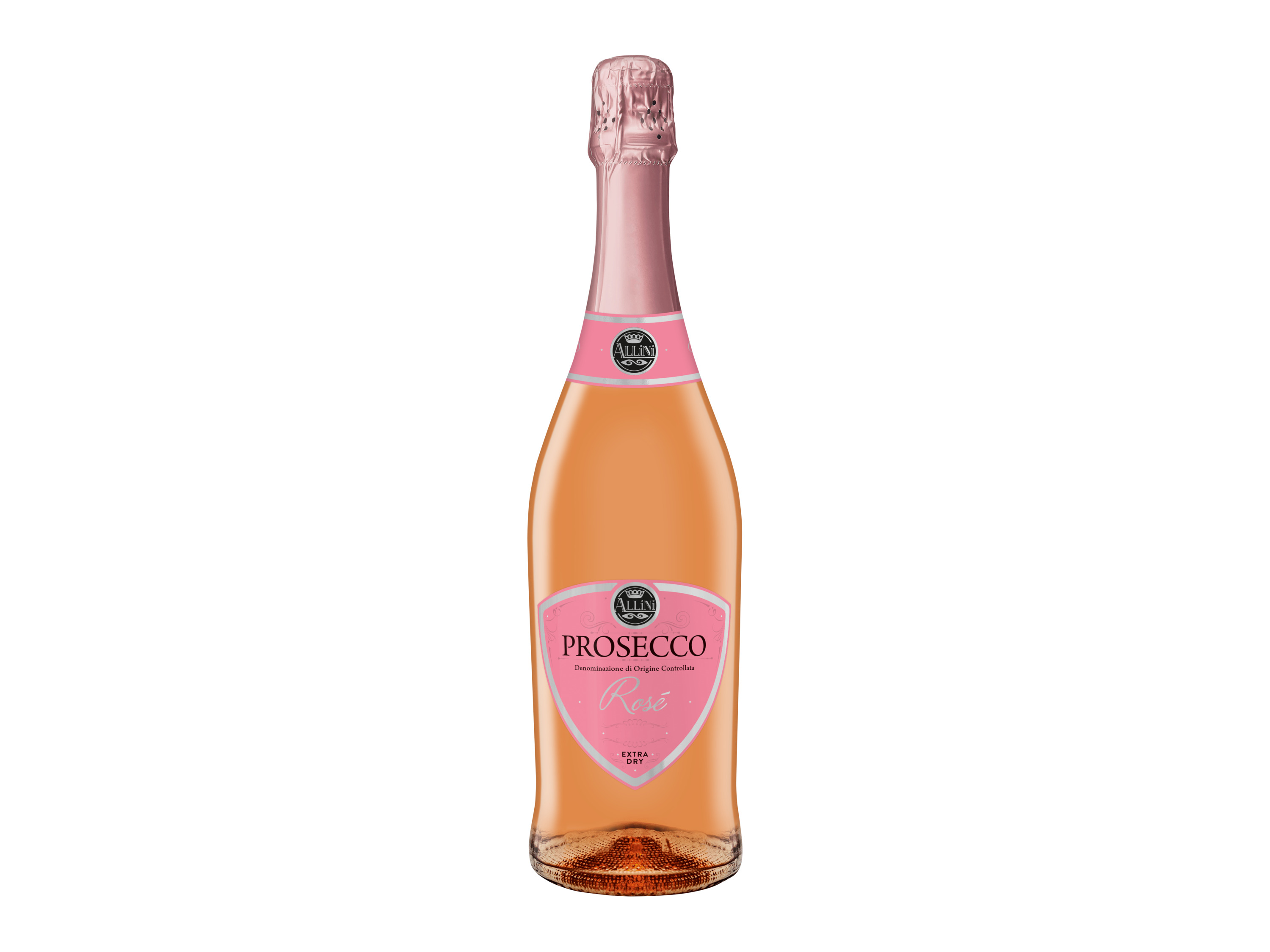 Lidl Wein-Angebot - Prosecco Rosé Millesimato DOC extra trocken, Schaumwein 2024