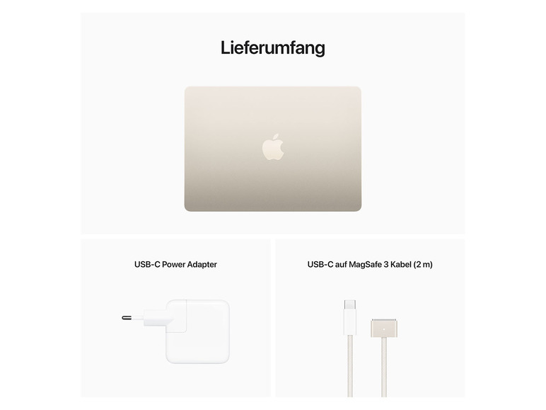 Gehe zu Vollbildansicht: Apple MacBook Air 34.5 cm (13.6") - M2 - 8 GB RAM - 256 GB SSD - Bild 23
