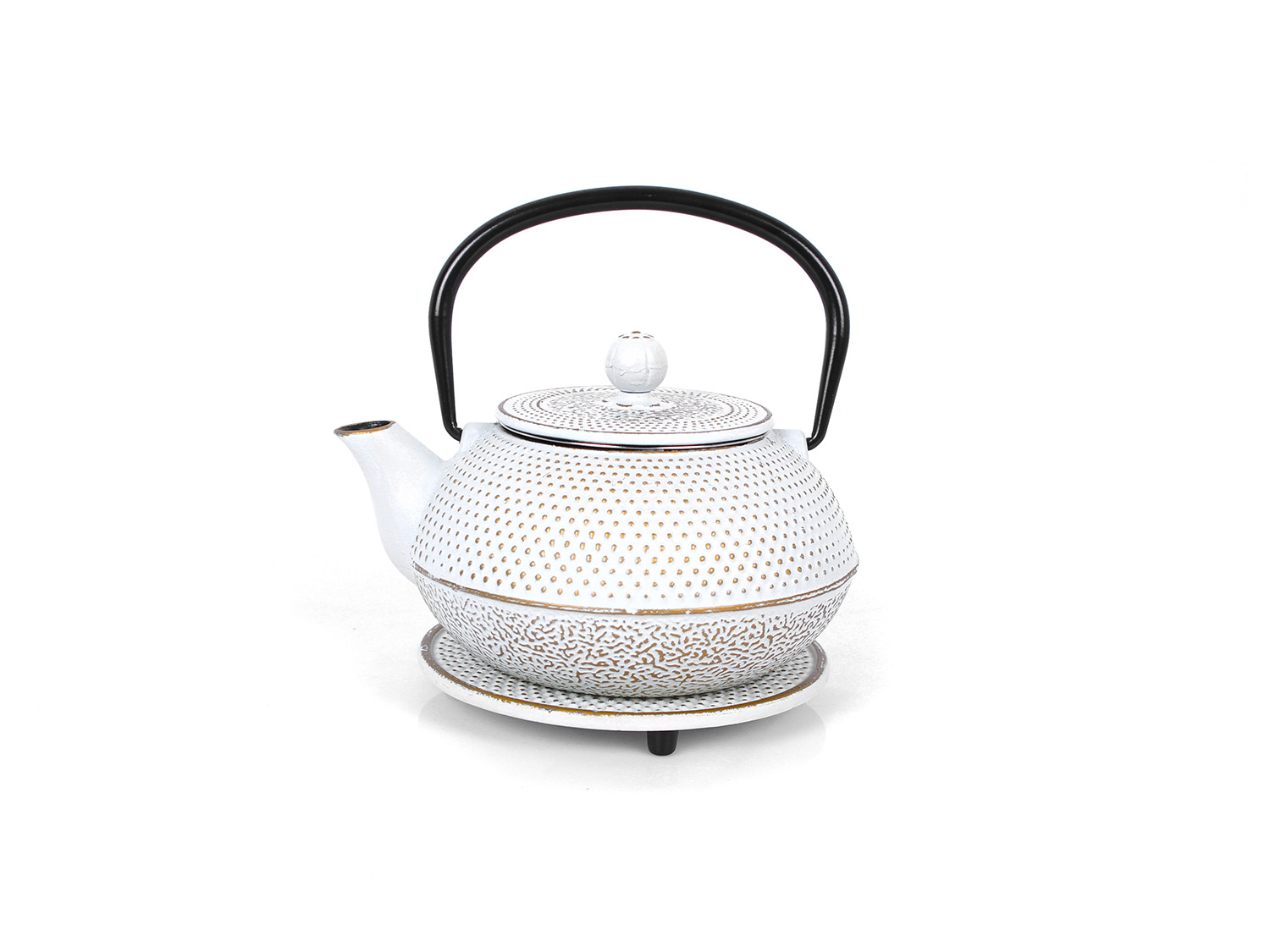 Thumbnail - ECHTWERK Teeservice aus Gusseisen (Creme, 0,8L)