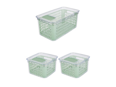 ERNESTO® Kühlschrankaufbewahrung Frischebox, mit Frischeventil