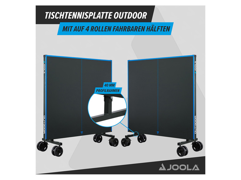 Gehe zu Vollbildansicht: JOOLA Tischtennisplatte j500A inkl. Table Cover - Bild 6