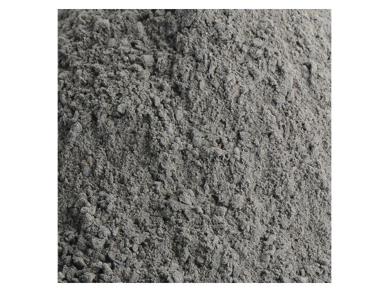 Graues Zementpulver