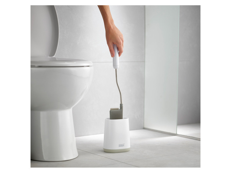 Gehe zu Vollbildansicht: Joseph Joseph Duo Flex™ Lite Toilettenbürste - Grau - Bild 4