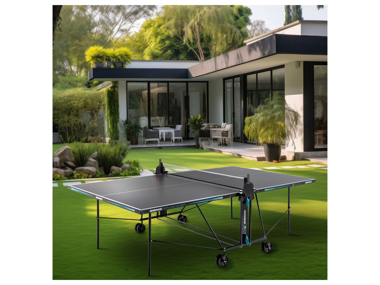 Erstaunlich Tischtennisplatte Outdoor Test Bild
