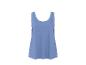 Einfaches hellblaues Damen-Top.