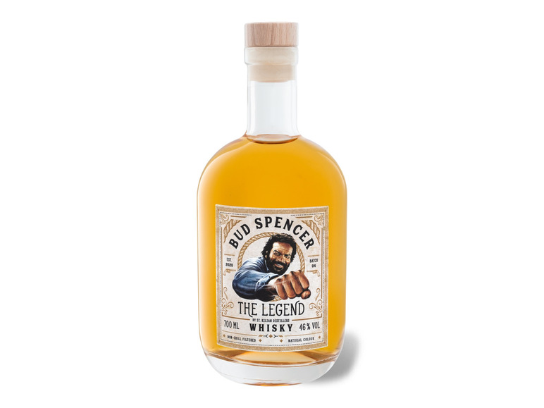 Gehe zu Vollbildansicht: St. Kilian Bud Spencer - The Legend - Whisky (mild) 46% Vol - Bild 1