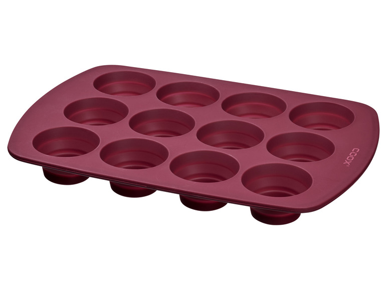Gehe zu Vollbildansicht: Coox Silikon-Muffinform, für 12 Muffins - Bild 8