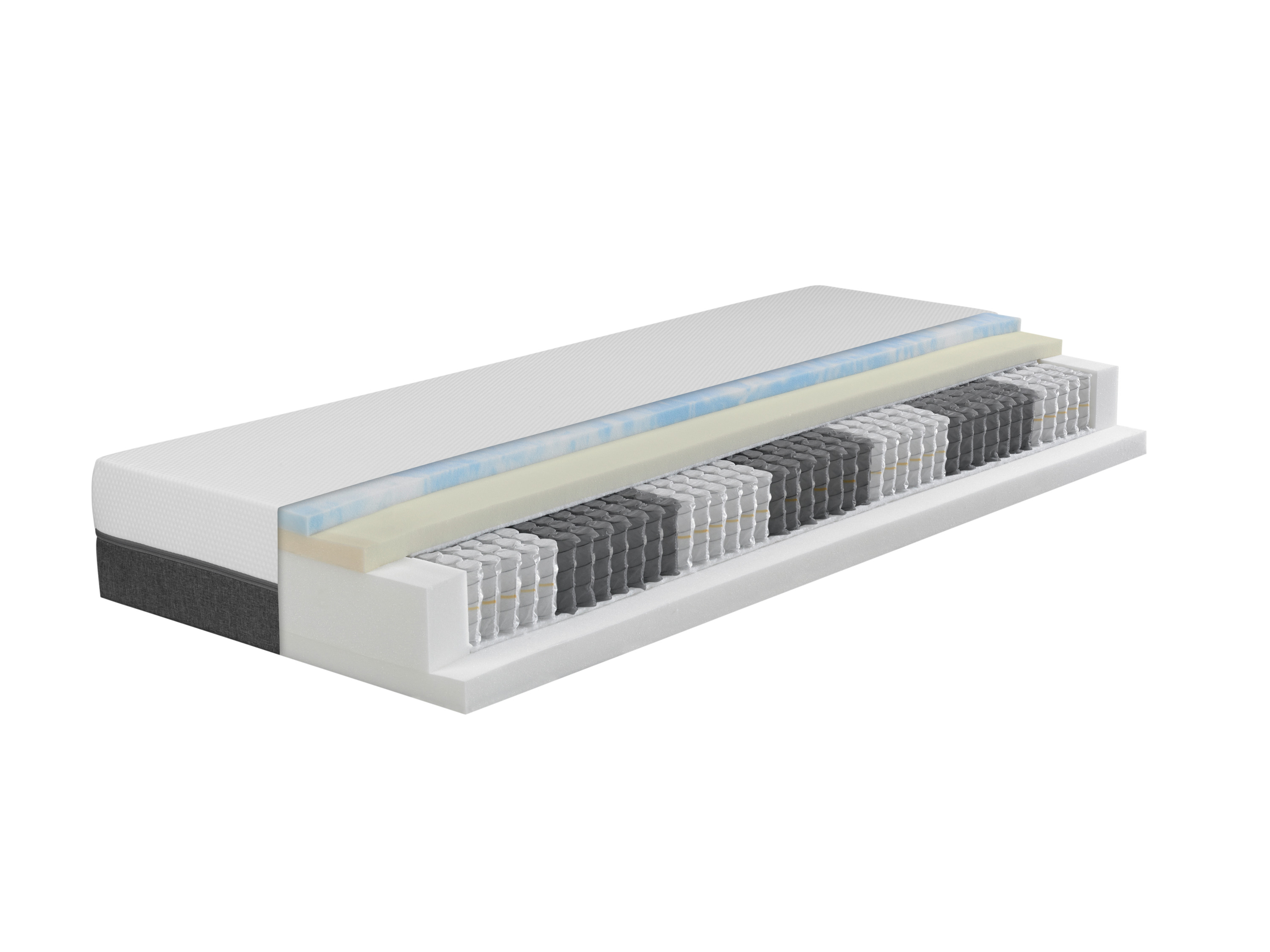 LIVARNO® 1000 Taschenfederkernmatr, 100 x 200, H3 – Bild 4 von 4