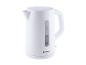 Weißer Silvercrest Wasserkocher mit Wasserstandsanzeige und 1,7L Fassungsvermögen.