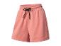 Rosa Jogging Shorts mit Kordelzug.