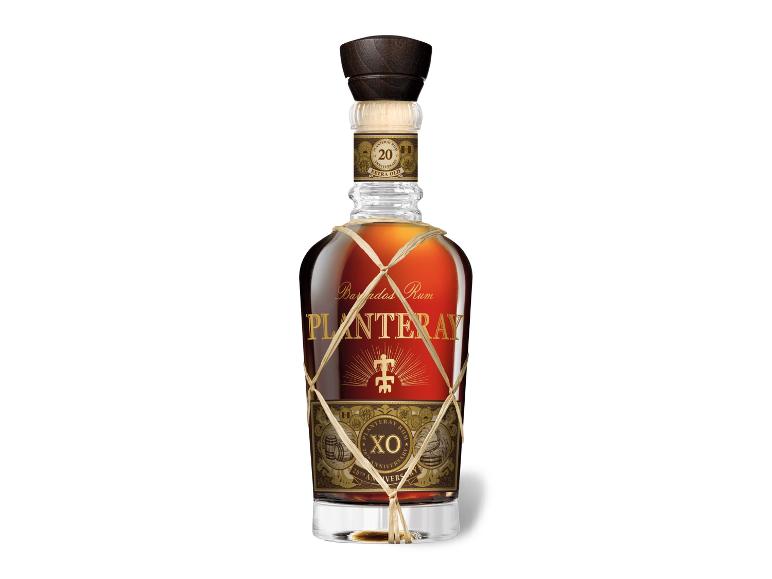 Flasche Planteray Barbados XO 20th Anniversary Extra Old Rum.