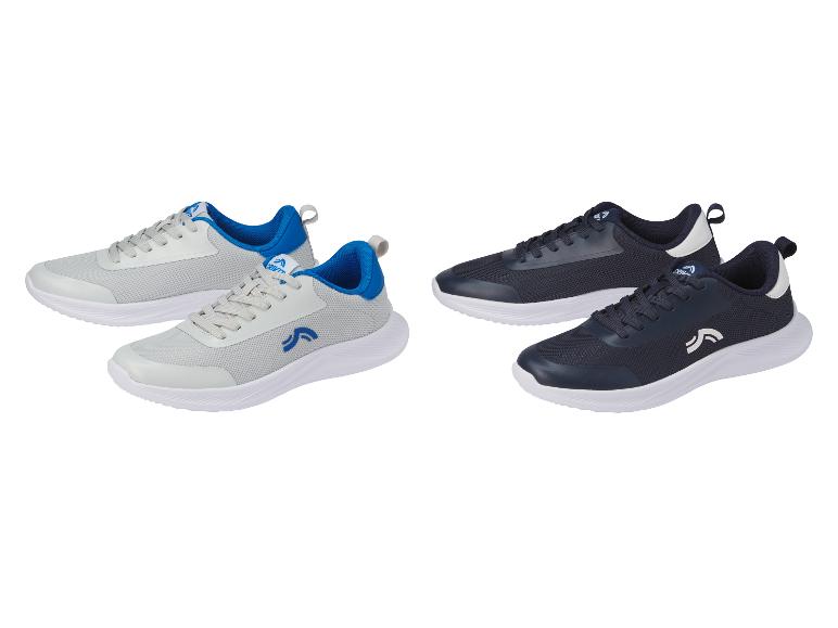 Crivit Sportschuhe: grau und dunkelblau.