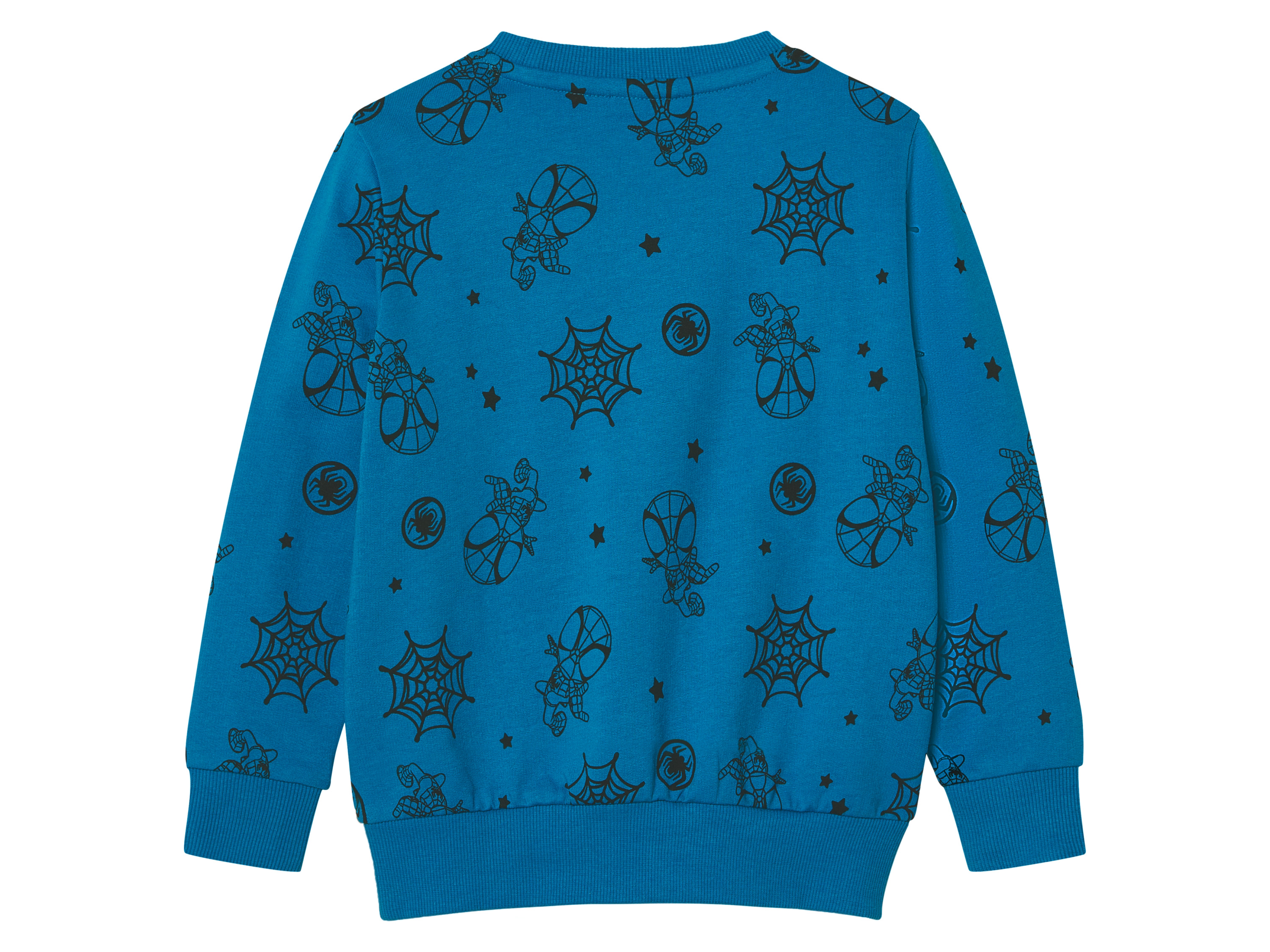 Thumbnail - Kleinkinder Jungen Sweatpullover (Spider-Man/blau, 98/104)