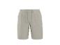 Beige Leinen-Shorts mit Kordelzug in der Taille