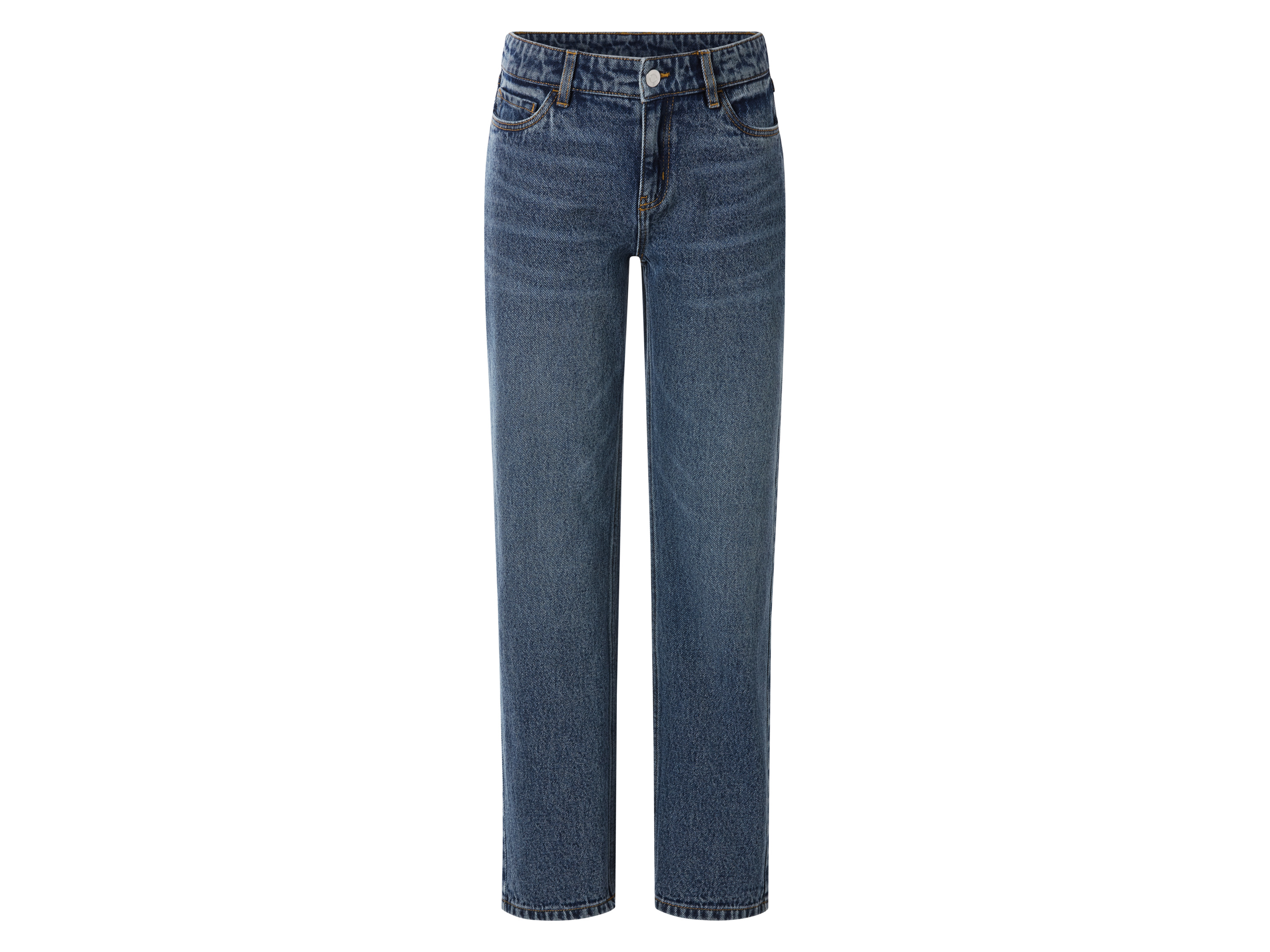 ESMARA KIDS Mädchen Jeans / Straight Fit (Dunkelblau, 146) - Farbe: blau