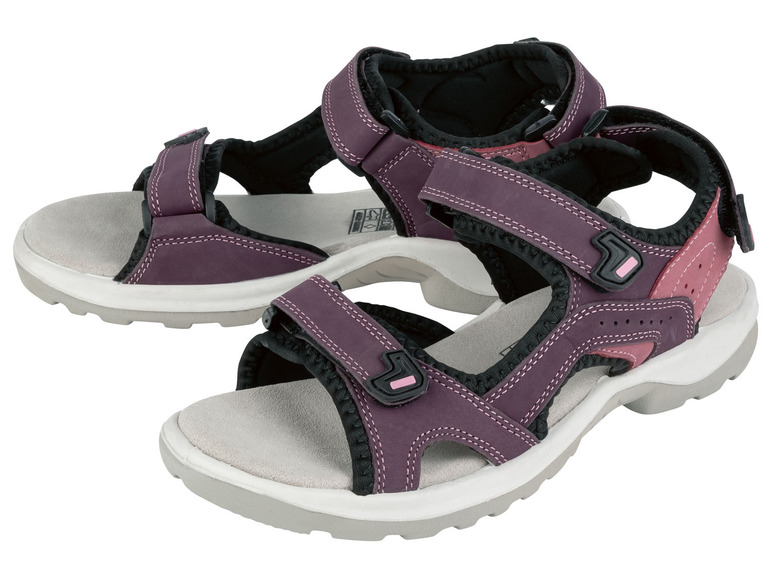 Gehe zu Vollbildansicht: CRIVIT® Damen Trekking Sandalen, mit bequemem Lederfußbett - Bild 5