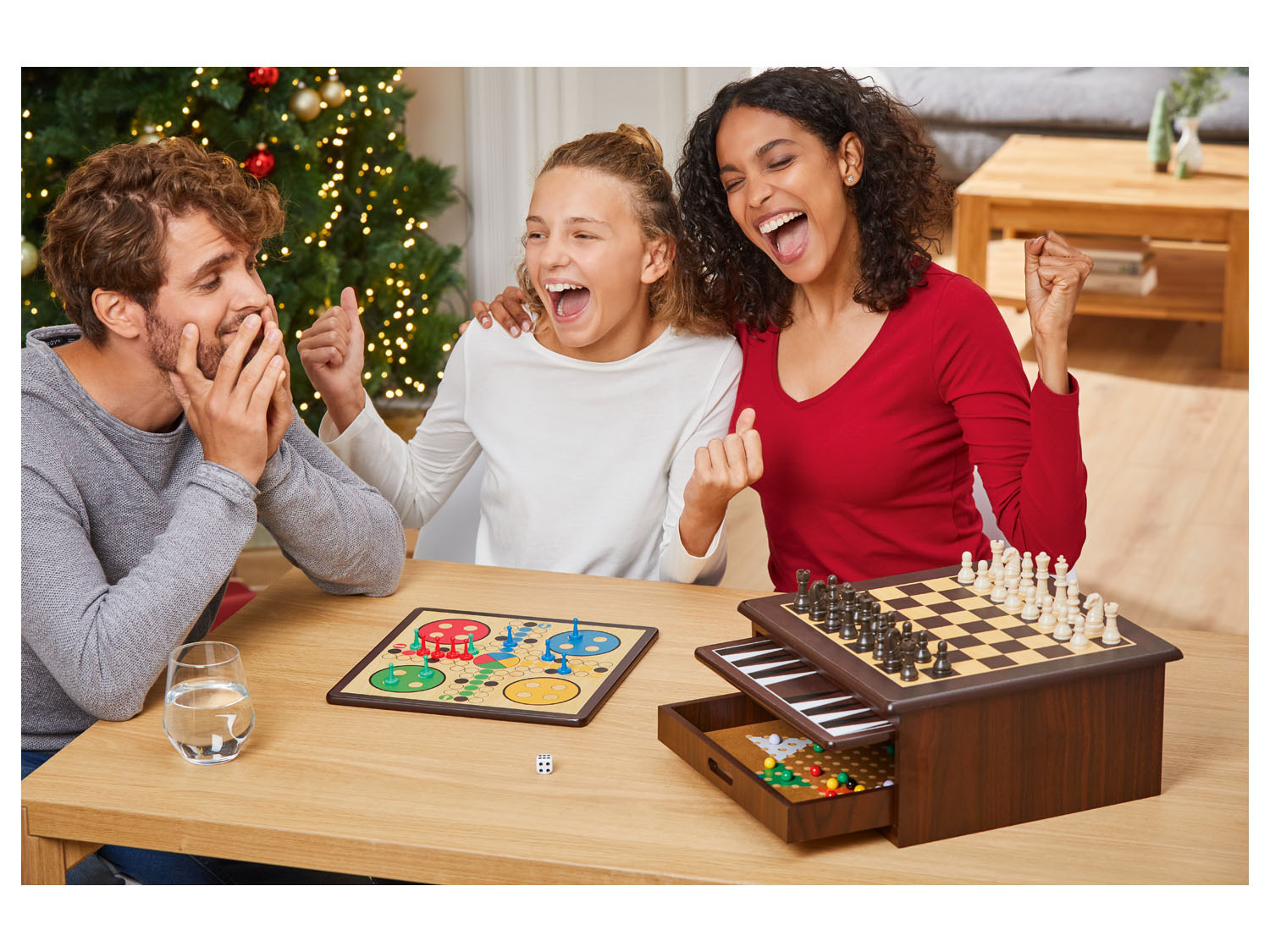 Spielesammlung, unterschiedliche… Playtive Holz 10-in-1