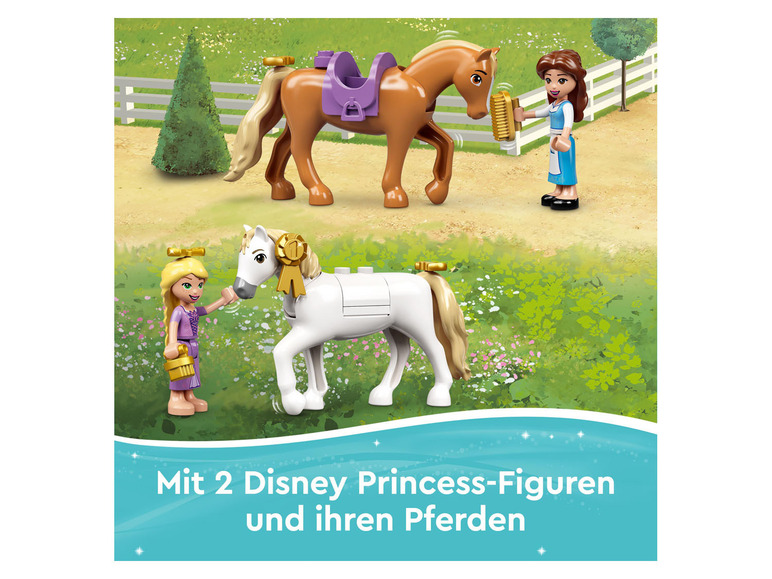 Gehe zu Vollbildansicht: LEGO® Disney Princess™ 43195 »Belles und Rapunzels königliche Ställe« - Bild 8