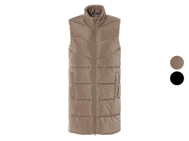 esmara® Damen Longweste mit Stehkragen
