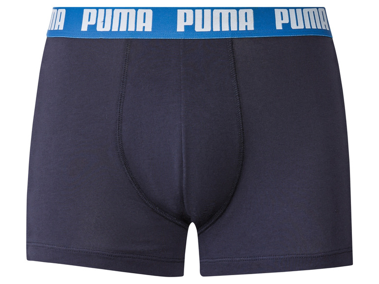 Gehe zu Vollbildansicht: Puma Herren Boxershort, 2 Stück, Slim Fit, mit umlaufenden Logo - Bild 6