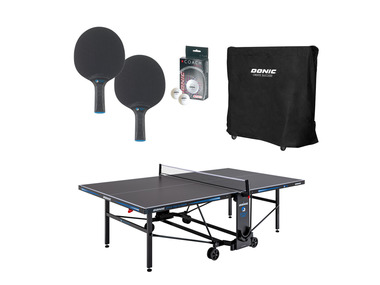 DONIC - Tischtennis-Set Style 1000 Outdoor, inkl. Zubehör