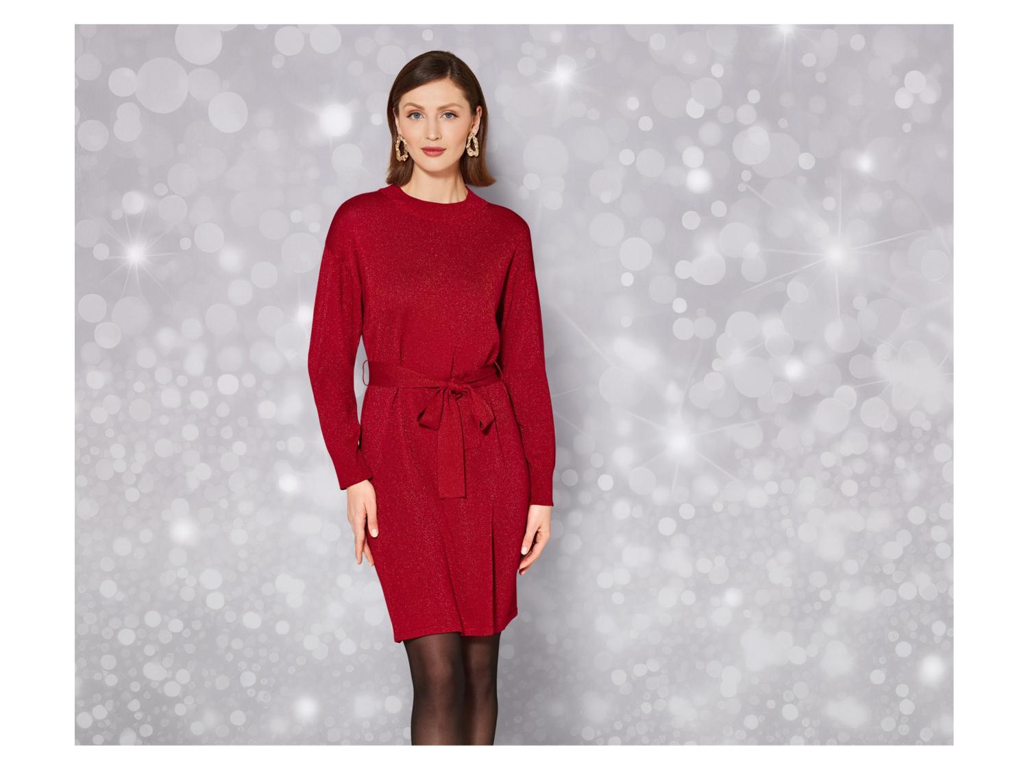 Geripptes Strickkleid Langarm Für Schwangere - Umstandskleid Figurbetont, Für Herbst & Winter