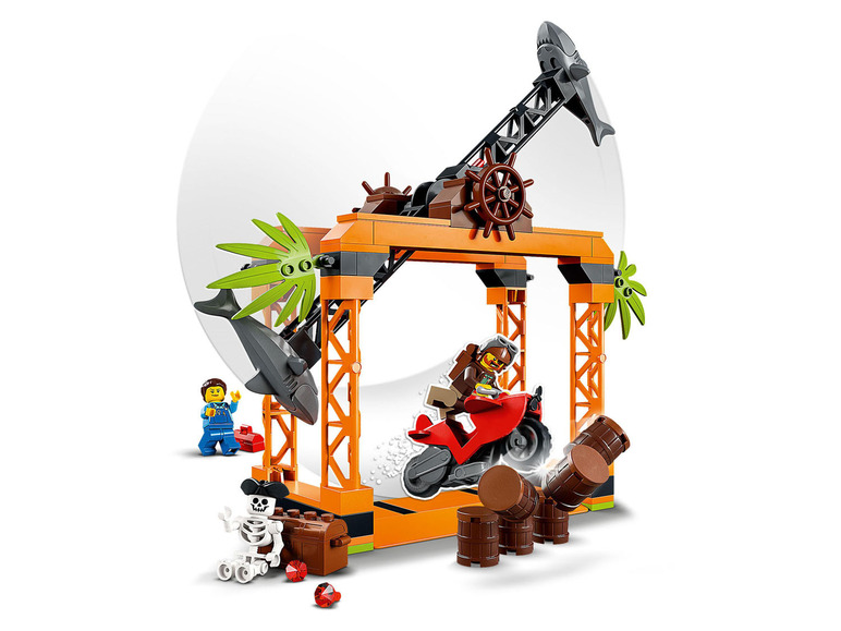 Gehe zu Vollbildansicht: LEGO® City 60342 »Haiangriff-Stuntchallenge« - Bild 3