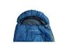 Blauer High Peak Frazer 200 Schlafsack mit Kapuze.