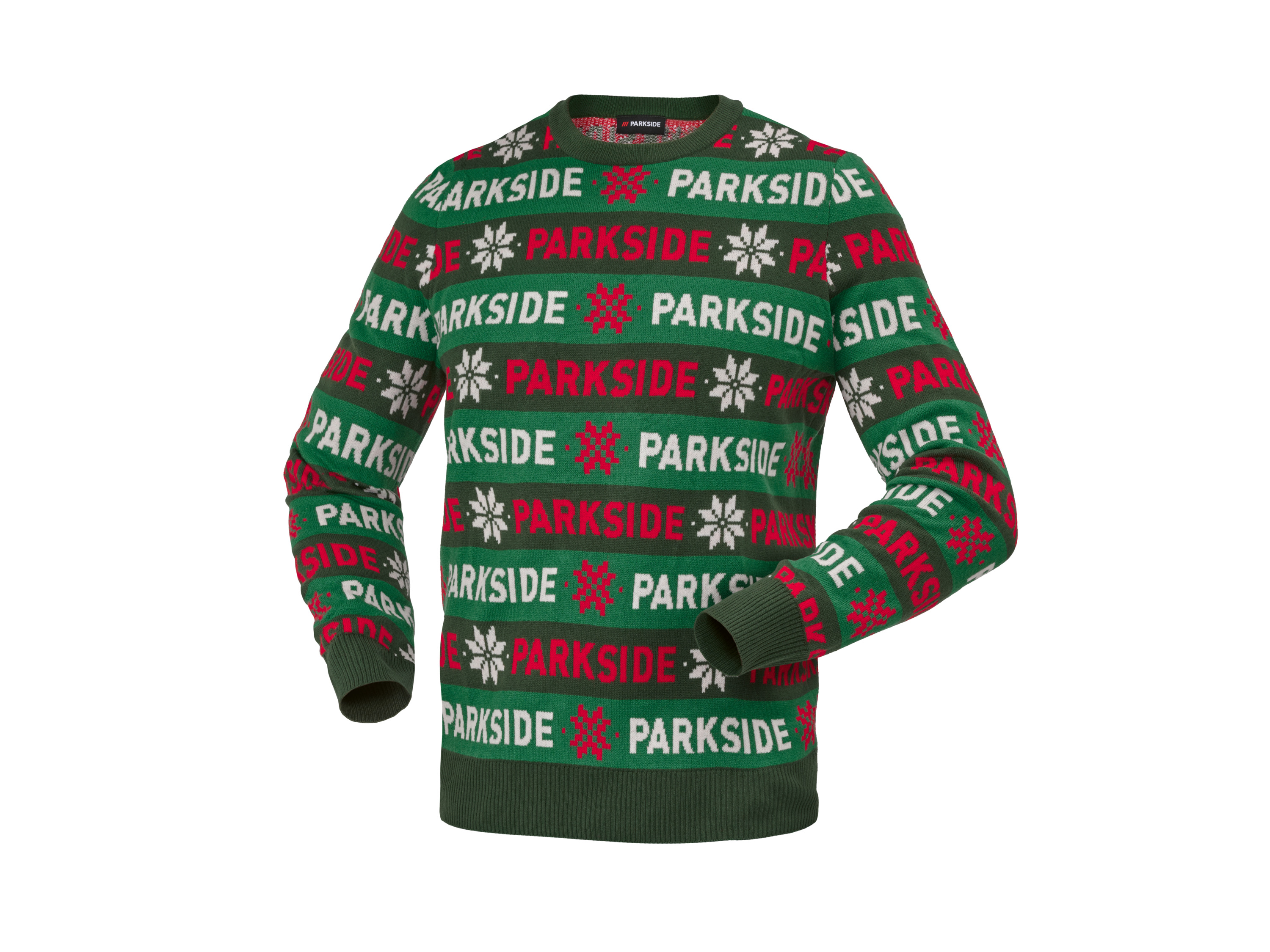 PARKSIDE® Herren Pullover Weihnachten (Grün, L (52/54))