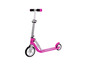Ein rosa Hudora BigWheel Scooter mit großen Rädern.