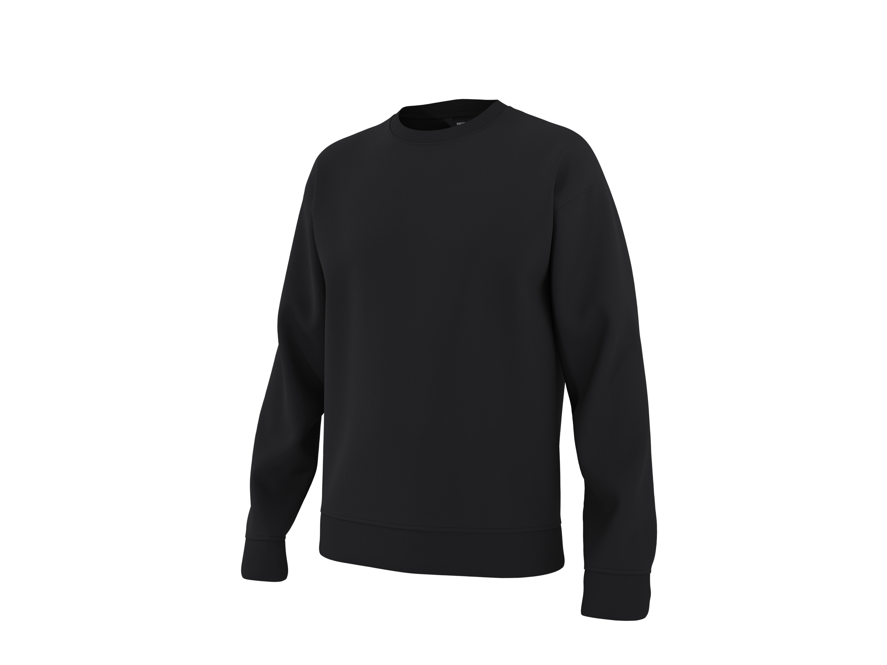 ESMARA MEN Herrren Sweatshirt (Schwarz, S (44/46))