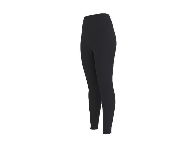Schwarze High-Waist Damen-Leggings