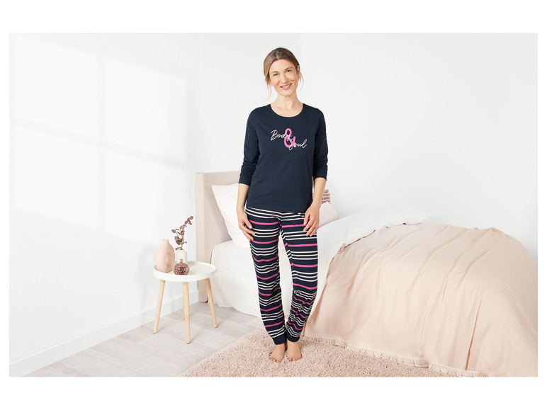 Gehe zu Vollbildansicht: esmara® Damen Pyjama mit Baumwolle - Bild 7