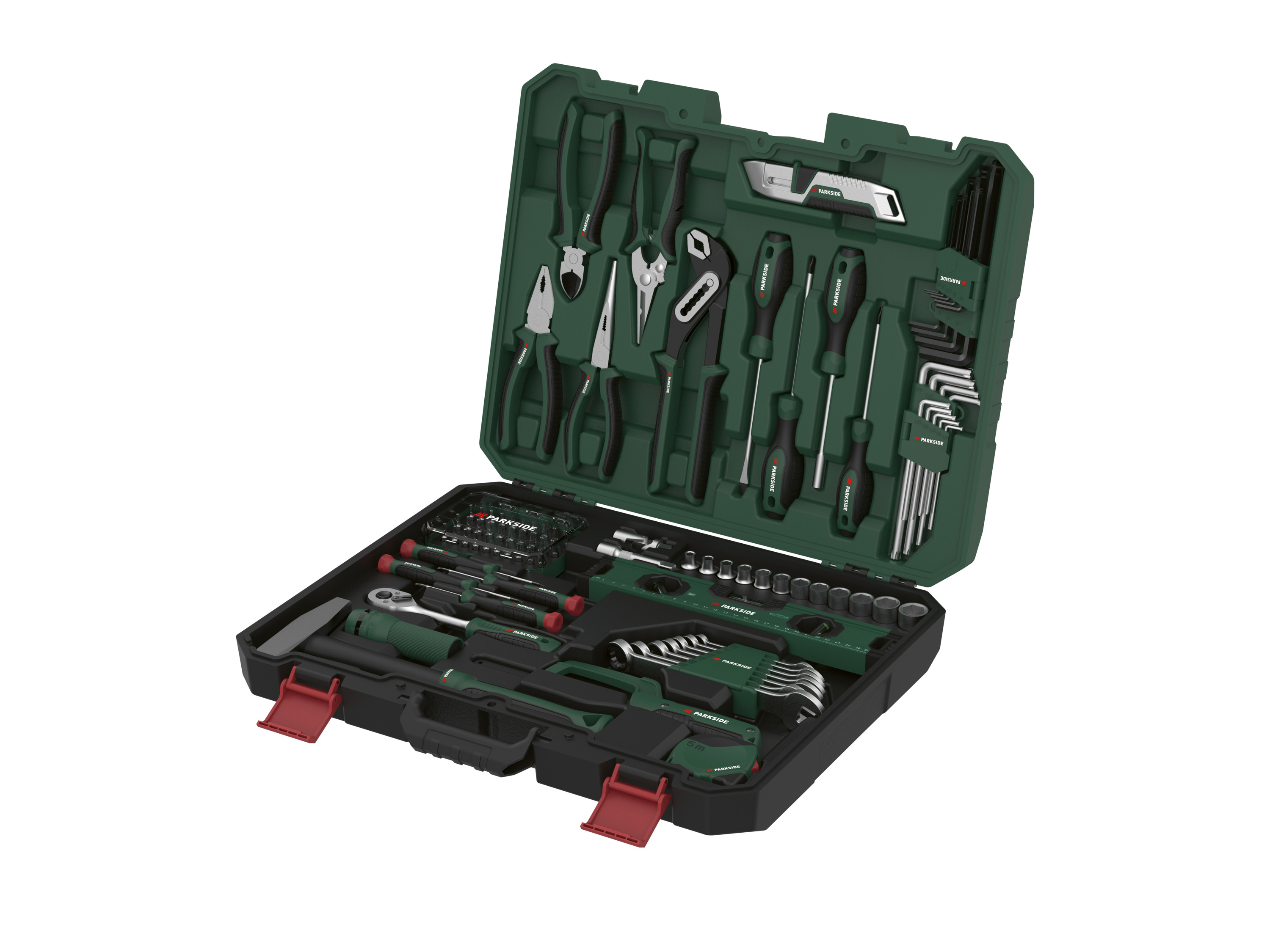 PARKSIDE® Werkzeugkoffer, 90-teilig