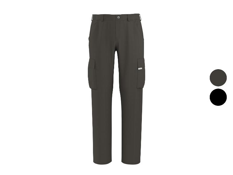 Dunkelgraue Herren-Cargohose mit Seitentaschen und zwei Farboptionen.