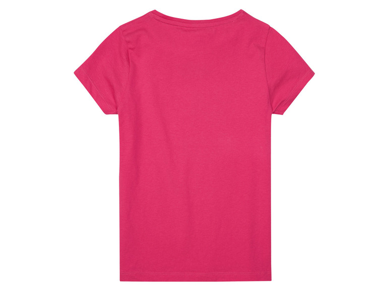 Gehe zu Vollbildansicht: PEPPERTS® Mädchen T-Shirts, 3 Stück, mit Rundhalsausschnitt - Bild 4