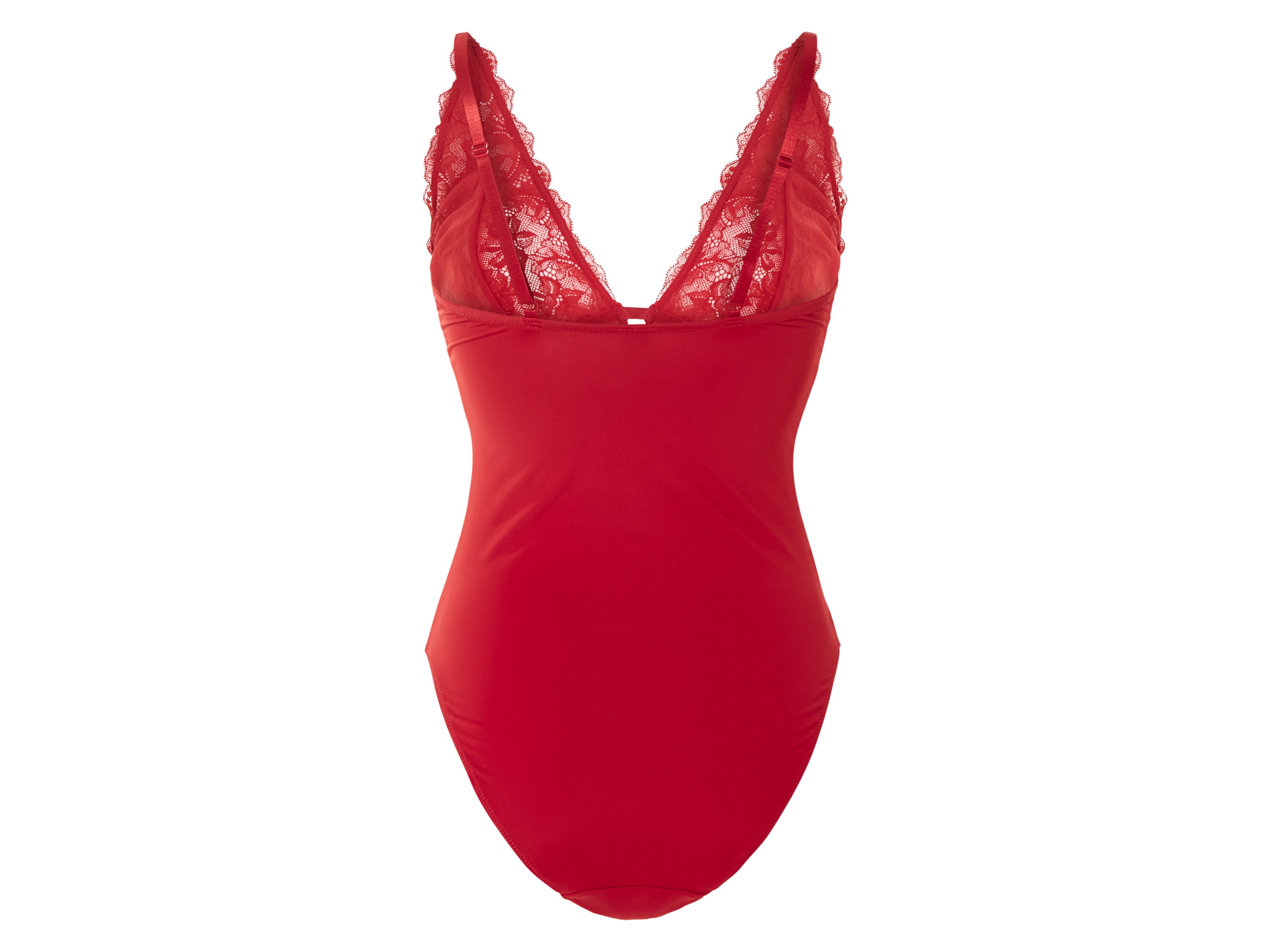 Thumbnail - esmara® Damen Body Spitze (Rot, S(36/38))