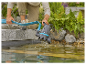 Gardena Pumpe und Schlauch für Teich.