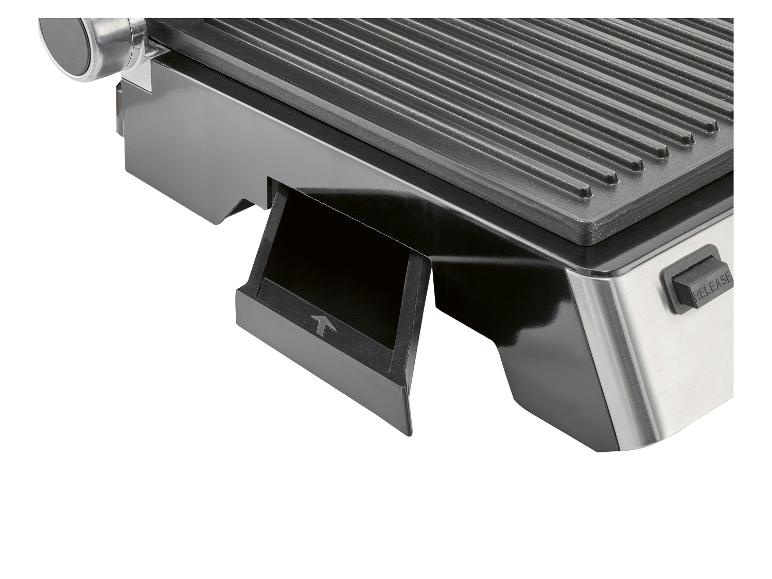Kontaktgrill SKGE 2000 D3, 180° aufklappbar