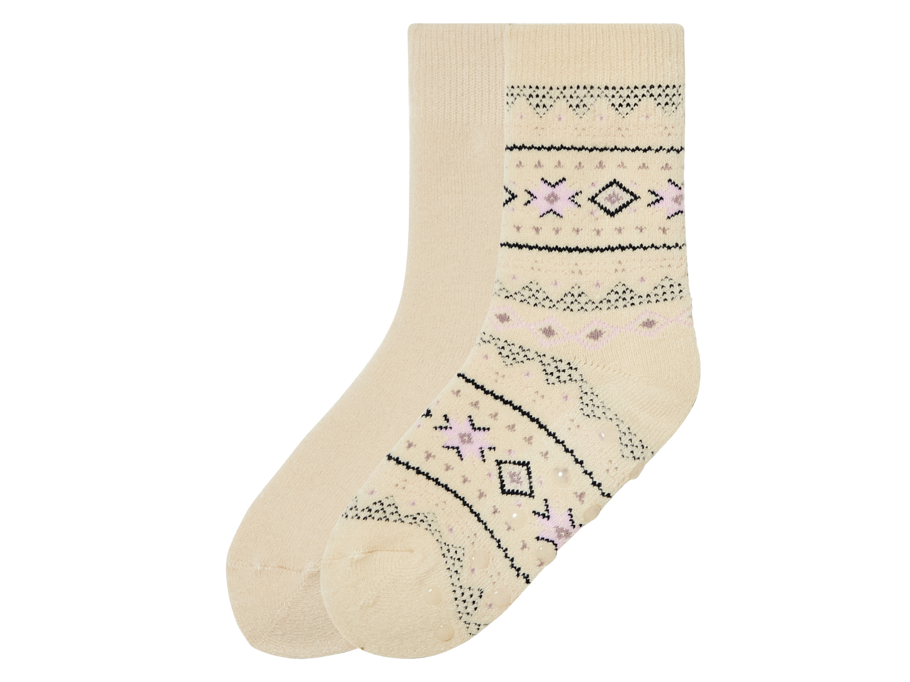 pepperts!® Mädchen Socken Thermo Feet Heaters (Beige, 35-38) | 04335814040390