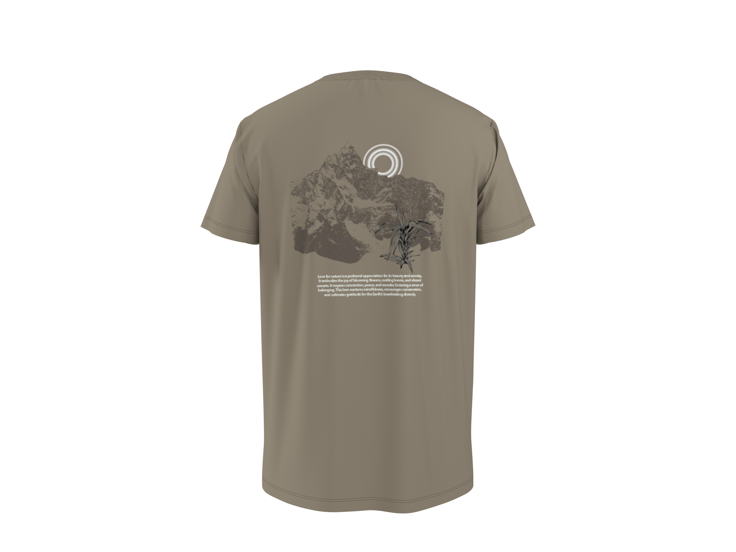 ESMARA MEN Herren T-Shirt (Beige, S (44/46)) – Bild 3 von 4