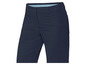 Dunkelblaue Damen-Shorts.