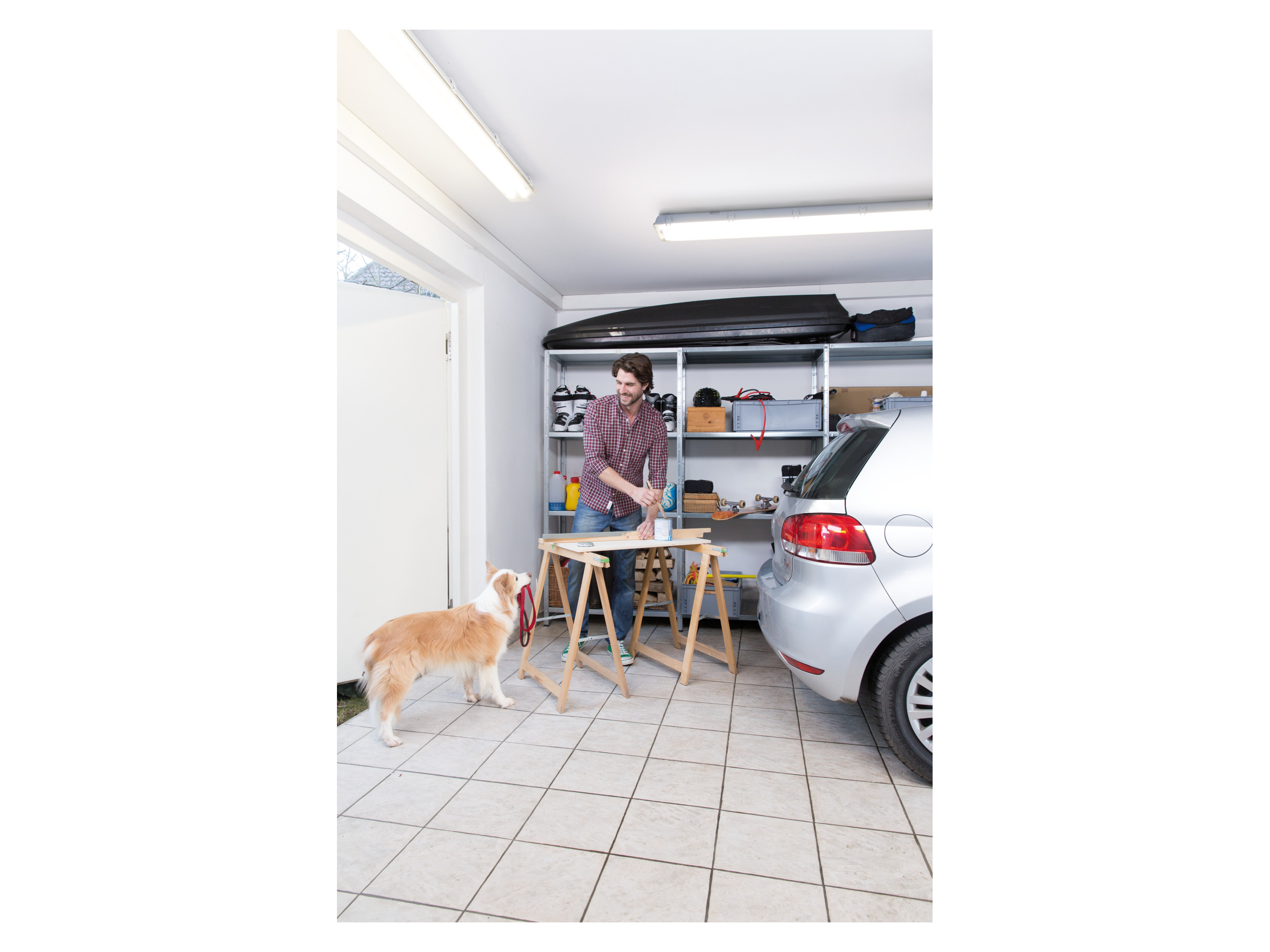 OSRAM Feuchtraumleuchte »Damp Proof Luminaires« (150 cm, Grau) – Bild 2 von 4