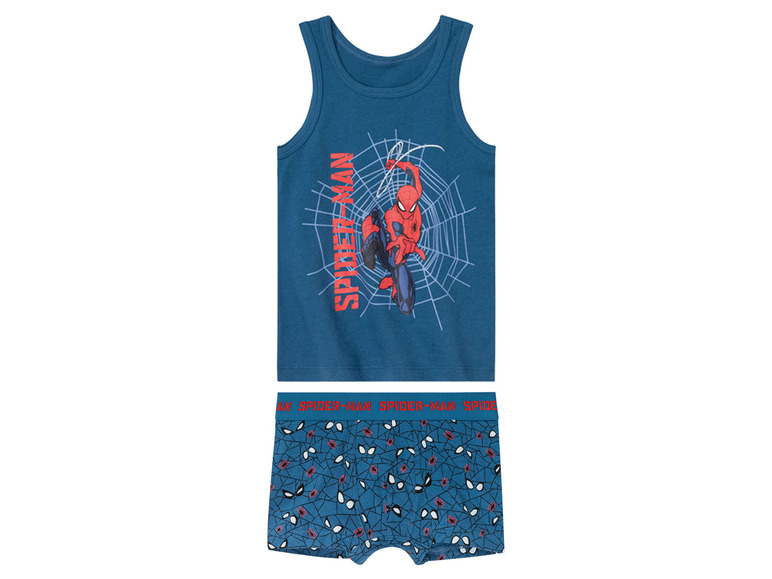 Spider-Man Tanktop und Boxershorts für Jungen.