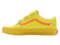 Gelbe Vans Old Skool Sneaker mit Klettverschluss.