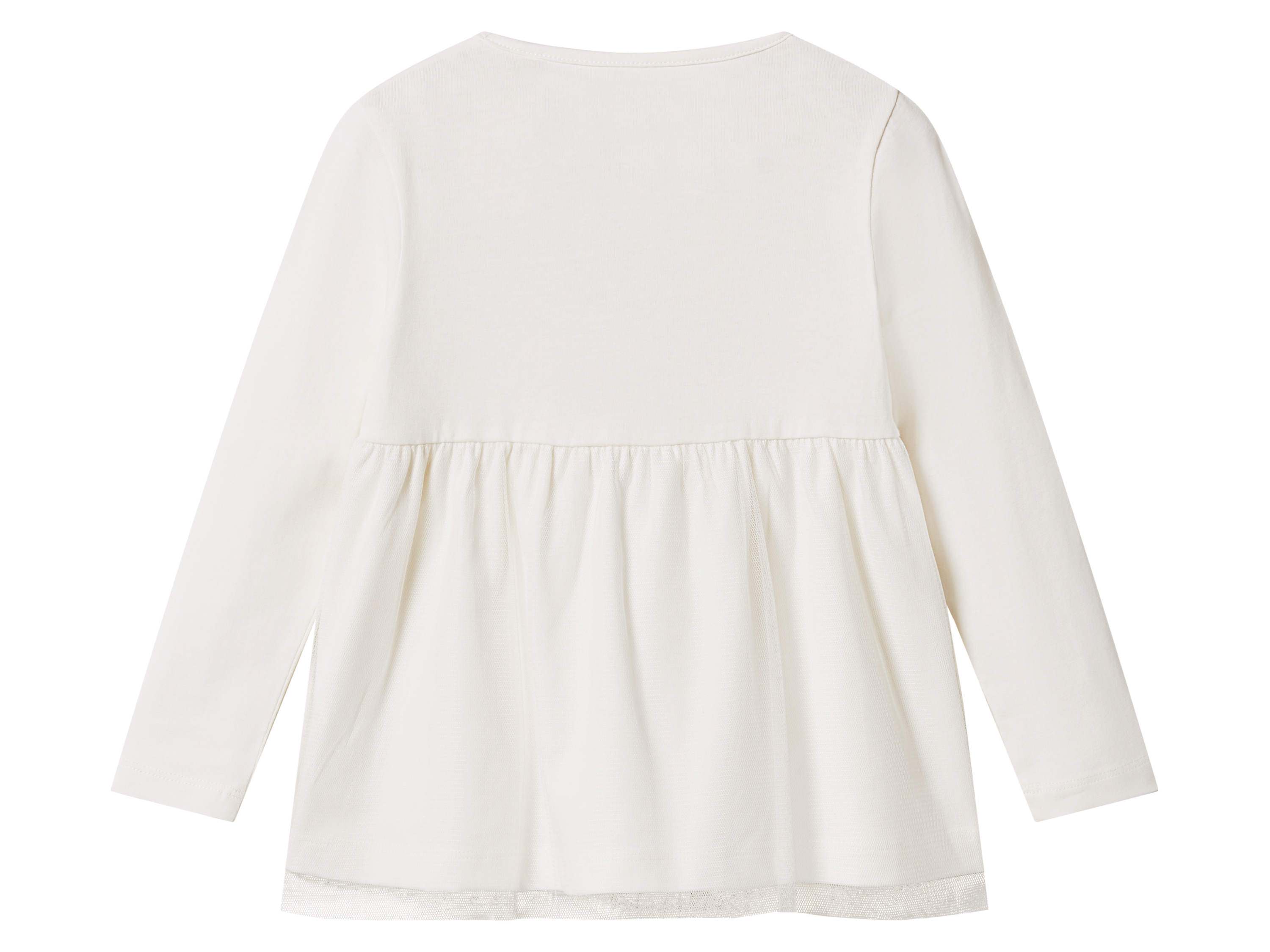 Thumbnail - lupilu® KleinkinderLangarmshirt (Weiß, 98/104)