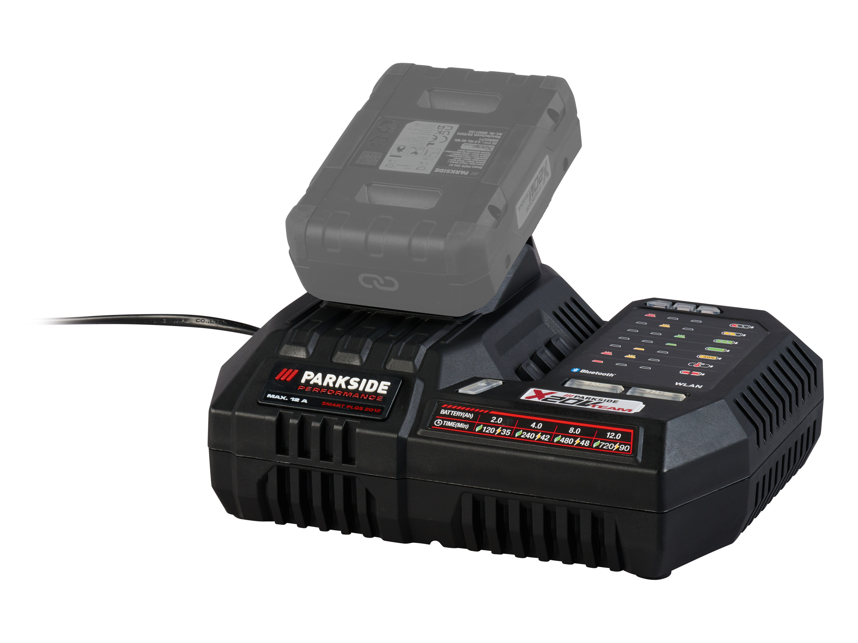 Thumbnail - PARKSIDE PERFORMANCE® 20 V Smart-Akku-Ladegerät »PLGS 2012 A1«, ohne Akku