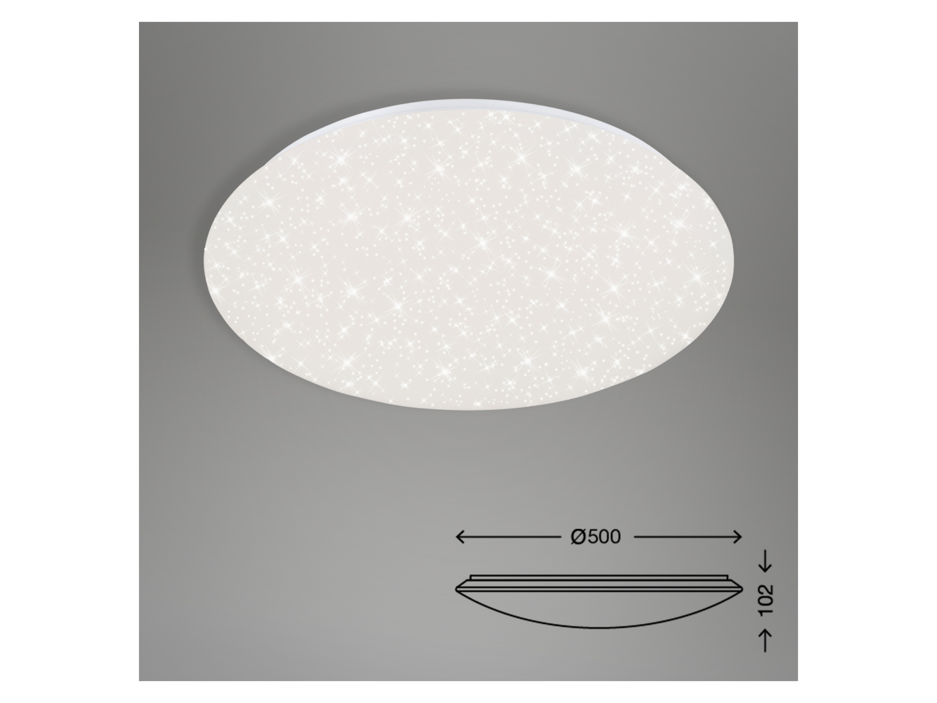 Thumbnail - Briloner CCT LED Sternenhimmel Deckenleuchten (48 cm Durchmesser)