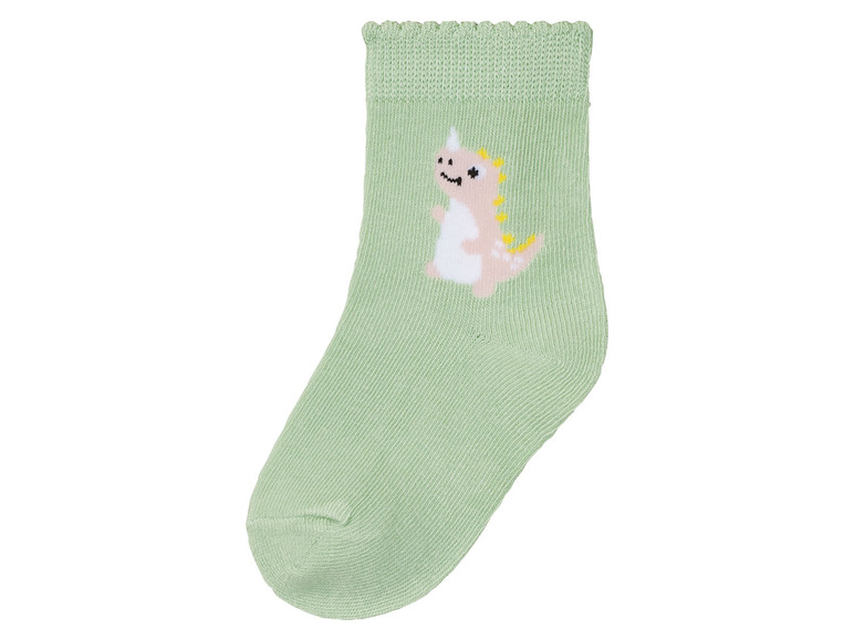 Gehe zu Vollbildansicht: lupilu® Kleinkinder Mädchen Socken, 7 Paar, mit Bio-Baumwolle - Bild 9